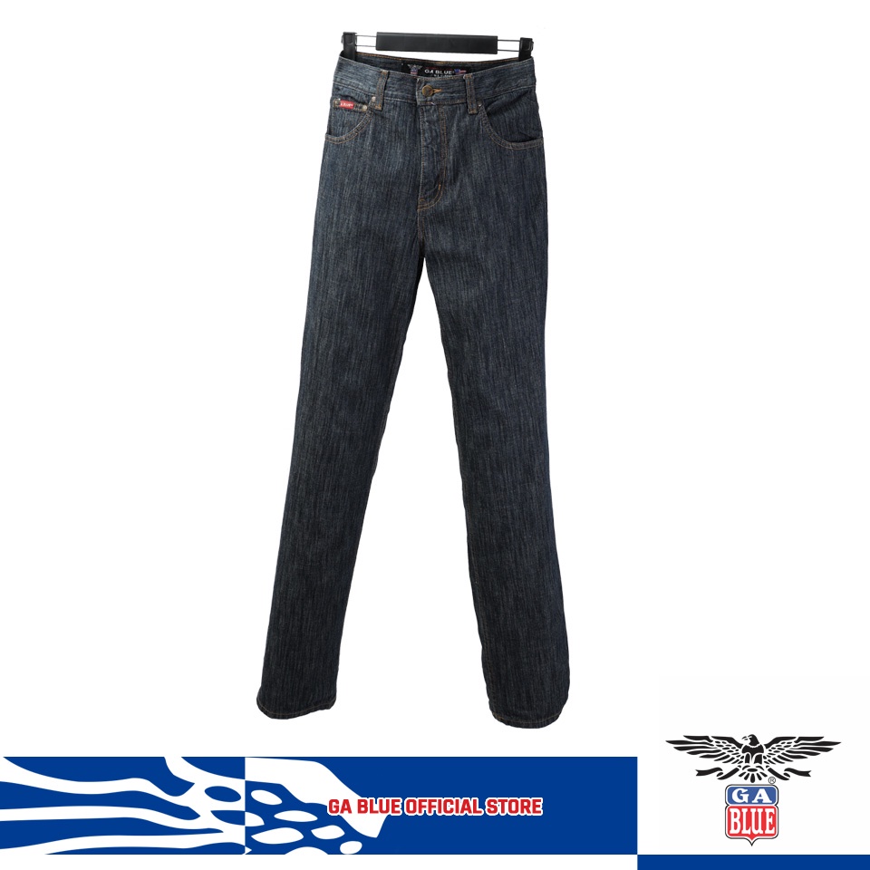 GA Blue 911 Mens Regular Rise Regular Fit Jeans - 1350