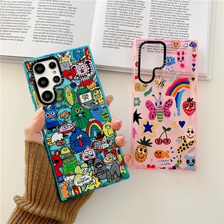 CASETIFY เคสโทรศัพท์มือถือแบบนิ่ม TPU ใส กันกระแทก ลายการ์ตูน JON joint น่ารัก สําหรับ Samsung Galaxy S23 Ultra Plus S22 Ultra S20 S21 Ultra Plus S20+