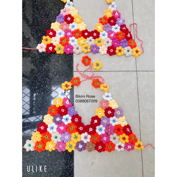 V-NECKLACE FLOWER DRESS