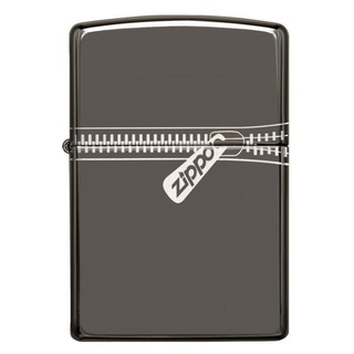 Zippo 21088 Zipped Black Ice ของแท้ Made in USA