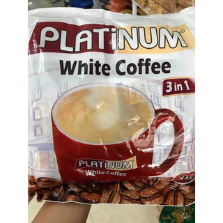 กาแฟ  PLATINUM WHITE COFFEE  ราคาถุงละ 100 บาท