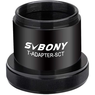 Svbony อะแดปเตอร์กล้องโทรทรรศน์ SV167 T-Adapter-SCT เข้ากันได้กับกล้องโทรทรรศน์ Celestron สําหรับ Prime Focus ถ่ายภาพ