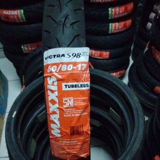 Maxxis 60-80 RING 17th VICTRA S98ST ยางล้อรถมอเตอร์ไซค์ ไร้ยางใน - MAXIS 60/80-17