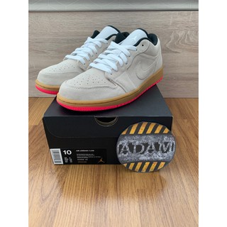 Jordan 1 Low White Gum Hyper Pink