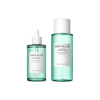 (แท้ / พร้อมส่ง)สูตรใหม่ล่าสุด SKIN1004 Madagascar Centella Tea-Trica Relief Ampoule 100ml. / Purifying Toner 210ml.