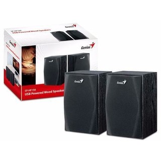 ลำโพงคอมพิวเตอร์ GENIUS รุ่น SP-HF180 Black ประกัน1ปี (สีดำ / สีไม้)
