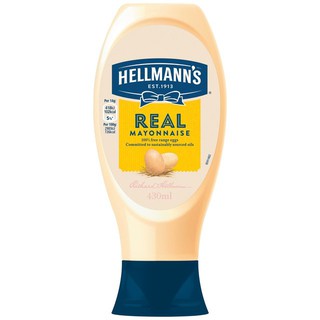 ถูกที่สุด✅  Hellmanns Real Mayo Squeezy 430gคุณภาพระดับพรีเมี่ยม