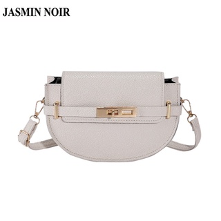 Jasmin NOIR กระเป๋าสะพายไหล่ หนัง PU แฟชั่นสําหรับสตรี