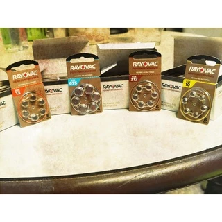 ถ่านเครื่องช่วยฟัง Rayovac PEAK เบอร์ 13 ของแท้ 100% คุณภาพดี ผลิตจากประเทศอังกฤษ