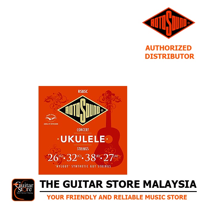 Rotosound RS85C Concert Ukulele Synthetic Gut Ukulele Strings