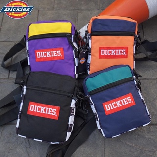 กระเป๋าdickies กระเป๋าสะพายข้างขอบหมากรุก