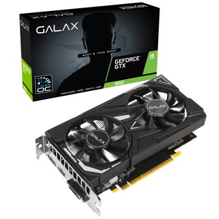 GALAX GEFORCE GTX1650 EX 1-CLICK OC 4GB GDDR6 128BIT (3Y) CR6-000806 กราฟฟิคการ์ด