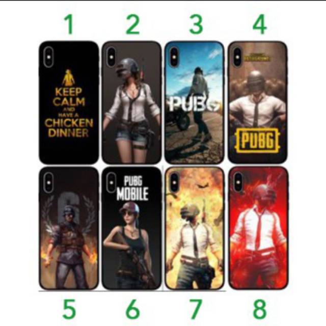 ALL TYPE SOFT CASE PUBG MOBILE IPHONE VIVO Y91 Y93 Y95 Y97 Y81 IPHONE 7 IPHONE 8 IPHONE X IPHONE XS