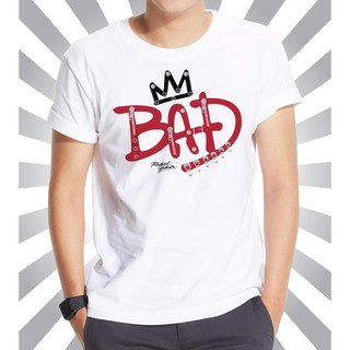 เสื้อ Michael Jackson Bad อัลบั้มชุดที่ 7 เสื้อยืดไมเคิล แจ็คสัน