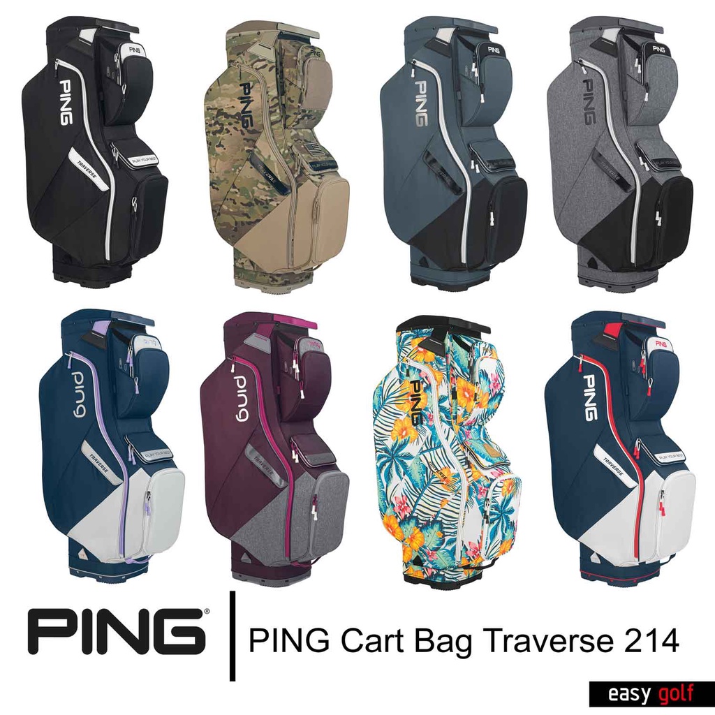 PING BAG TRAVERSE 214 PING CART BAG ถุงกอล์ฟ Shopee Thailand