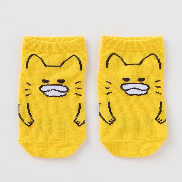 ถุงเท้าลายแก๊งเหมียวจอมป่วน (Noraneko socks)