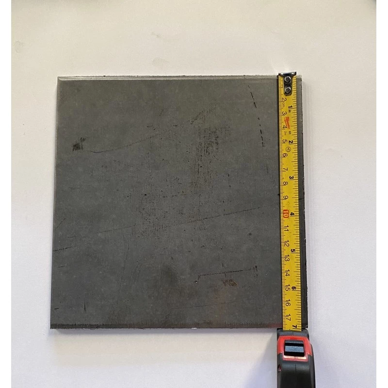 เหล็กแผ่นเพลท 7” x 7” (SS400) ทุกความหนา