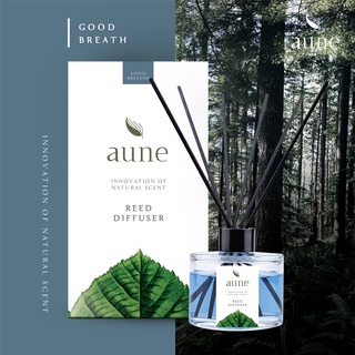 ก้านไม้หอมปรับอากาศในห้องนอน Aune : Reed Aroma Diffuser อโรม่ากลิ่น Good Breath ช่วยนอนหลับ คลายเครียด เพื่อสุขภาพ