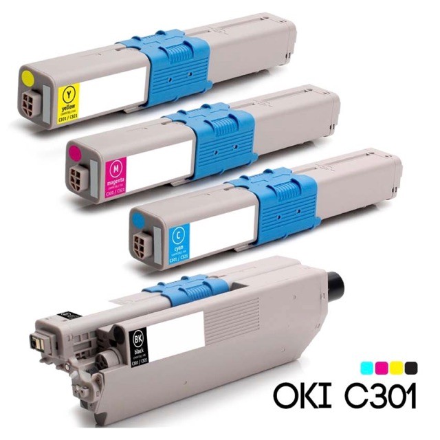 Oki C301 301 Bk,C,M,Y ของเทียบเท่า