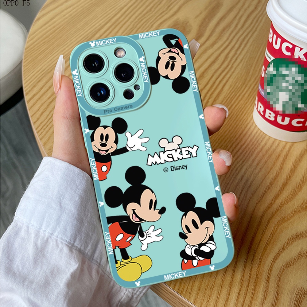 OPPO F5 F7 F9 F11 Youth Pro เคสออปโป้ สำหรับ Case Mouse เคสโทรศัพท์ Angel Eyes