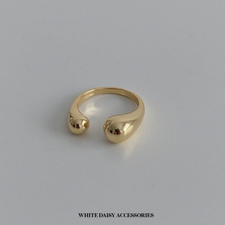 White Daisy Remi Cuff Ring (แหวน)