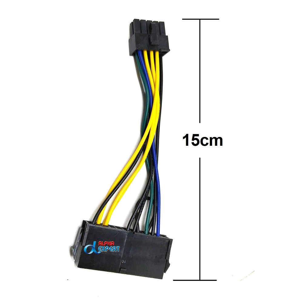 สายแปลง ATX 24-Pin Female to 10-Pin Male Adapter Power Supply Cable Cord for Lenovo 10PIN Motherboard ( 24Pin to 10Pin )