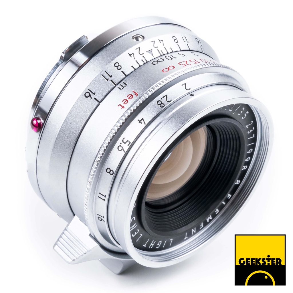 เลนส์ Light Lens Lab 8E 35mm f2 ล็อตใหม่ล่าสุด V6LC Summicron( Cron 8 E 35 mm f 2 จีน Leica M