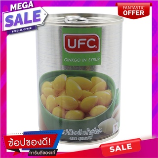 ยูเอฟซีแปะก๊วยในน้ำเชื่อม 565กรัม UFC Ginkgo Biloba in Syrup 565g.