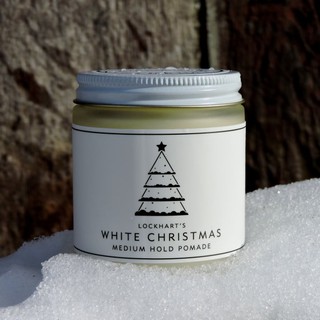 Lockharts Limited Edition White Christmas Medium Hold Pomade (Oil Based) ขนาด 4 oz.