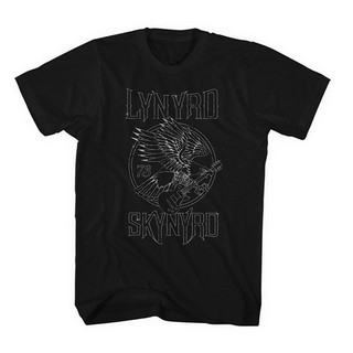 Lynyrd Skynyrd Eagle Guitar 73 Men T Shirt short sleeve round neck fashion S-3XL