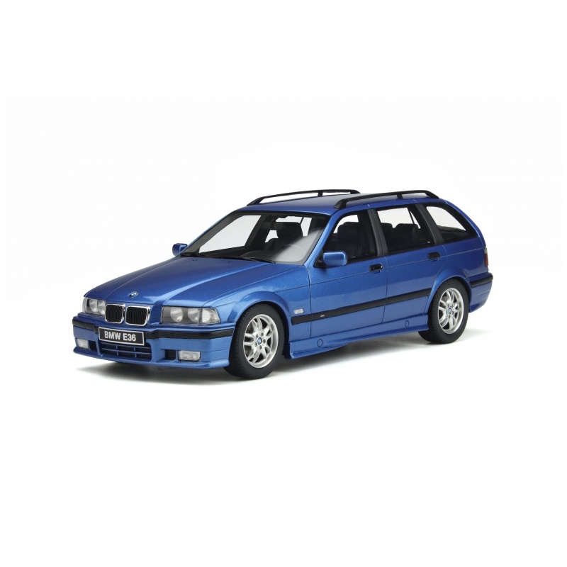 Otto Mobile 1/18 : OT358 BMW E36 Touring 328I M Pack Estoril Blue 1997