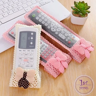 ประดับโบว์ มุ้งมิ้ง ซองใส่รีโมตคอนโทรล น่ารัก Remote control cover