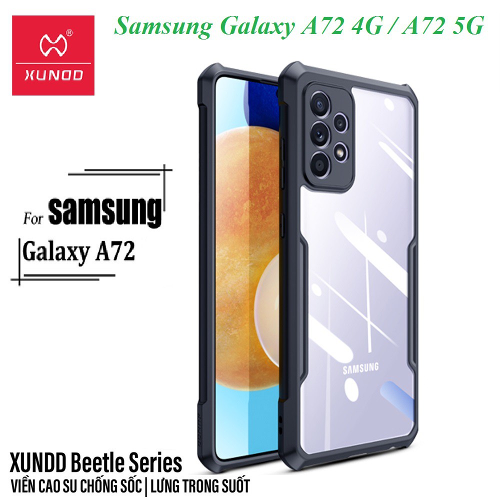 Samsung Galaxy A71, A51, A72, A72 4G, A72 5G, A52 4G, A52 5G, A52s 5G Case - เคส Xundd กันกระแทกป ้ องกันกล ้ อง