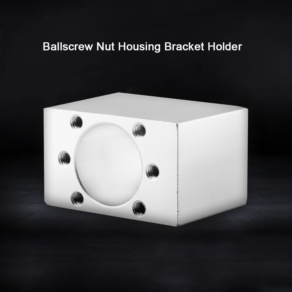 Ballscrew Nut Housing Seat Mount Bracket Holder Fit Screws