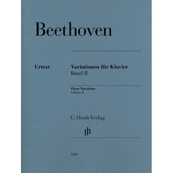 BEETHOVEN Piano Variations, Volume II (HN1269)
