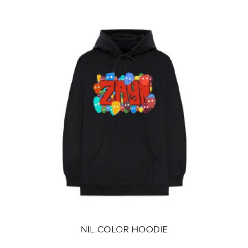 Nil COLOR HOODIE ZAYN MALIK อย ่ างเป ็ นทางการ