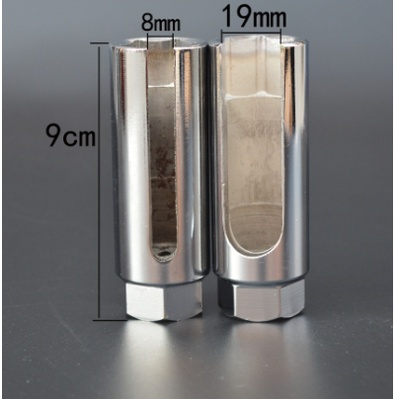 เบอรื 22 ลูกบล็อกถอดออกซิเจนเซ็นเซอร์ O2 sensor ลูกบล็อกถอดออกซิเจน เซ็นเซอร์ สีเงิน 1/2 สีดำ 3/8 - รูปที่ 2