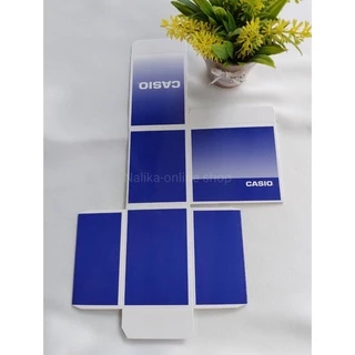 กล่องกระดาษสำหรับใส่นาฬิกา Casio กระดาษมันเงา สวย แข็งแรง