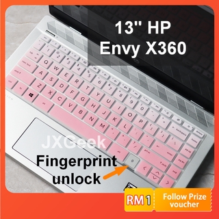 แผ่นครอบคีย์บอร์ดแล็ปท็อป HP Envy X360 13.3 นิ้ว HP X360 13-ah1xxx 14-ba064TX