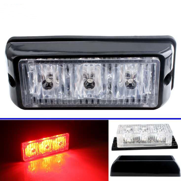 FS ไฟฉุกเฉิน ไฟไซเรน siren รุ่น 3LED Light 15w 12V-24V LED อเนกประสงค์ แสงแรง ราคา ถูกที่สุด ดีลบีเคเค แกลเลอรีภาพที่ 3