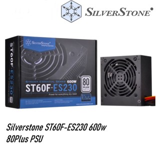 POWER SUPPLY (อุปกรณ์จ่ายไฟ) SILVERSTONE ESSENTIAL 500W / 600W / 700W (80 PLUS) ประกัน 3 ปี