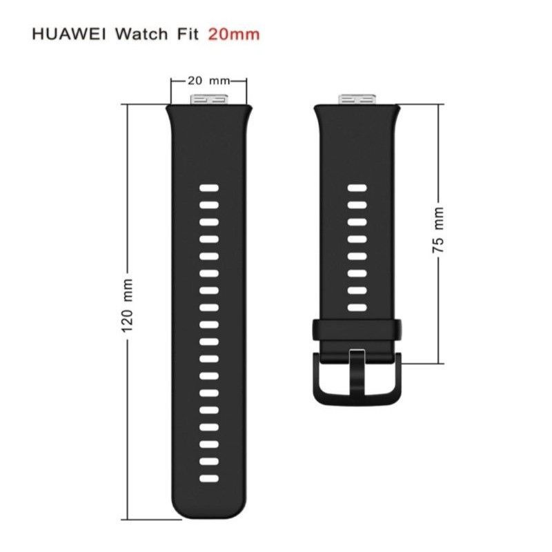 สาย Huawei FIT/FIT New(สายซิลิโคน)คุณภาพดี❗ส่งด่วน ส่งไว❗ราคาถูกสุด