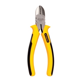 Chaixing Home คีมตัดปากเฉียงคอสั้น STANLEY MAXGRIP รุ่น 84-027-2 (84-027-8) ขนาด 6 นิ้ว