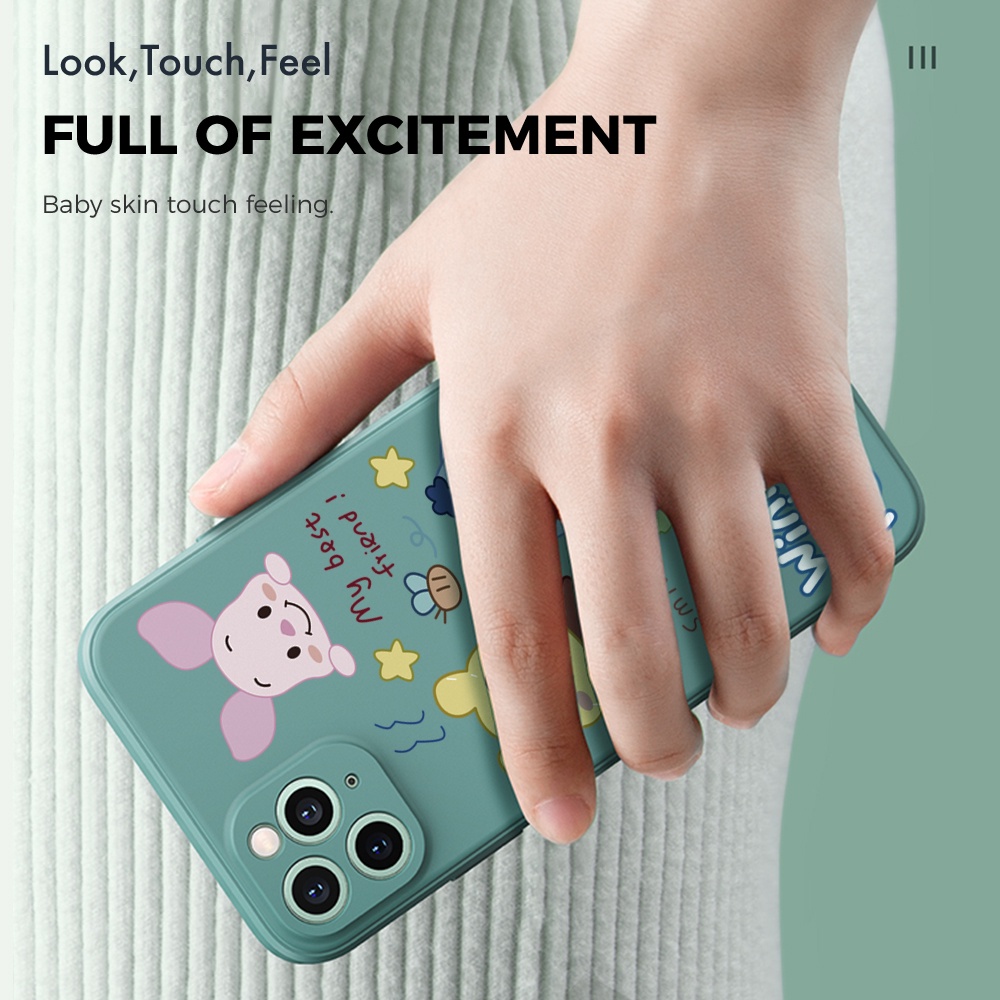 Huawei Nova 3i 5t 7i 7 SE หัวเว่ย สำหรับ Case Pooh Bear Piglet เคส เคสโทรศัพท์ เคสมือถือ #8