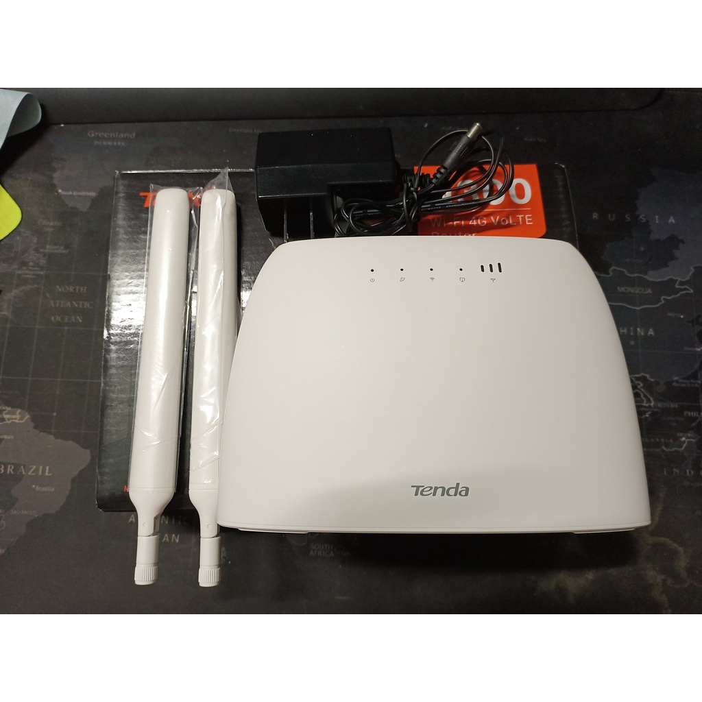 **ส่งฟรี** มือสอง Tenda 4G06 Wireless 4G VoLTE Router N300 เร้าเตอร์ไวไฟใส่ซิม