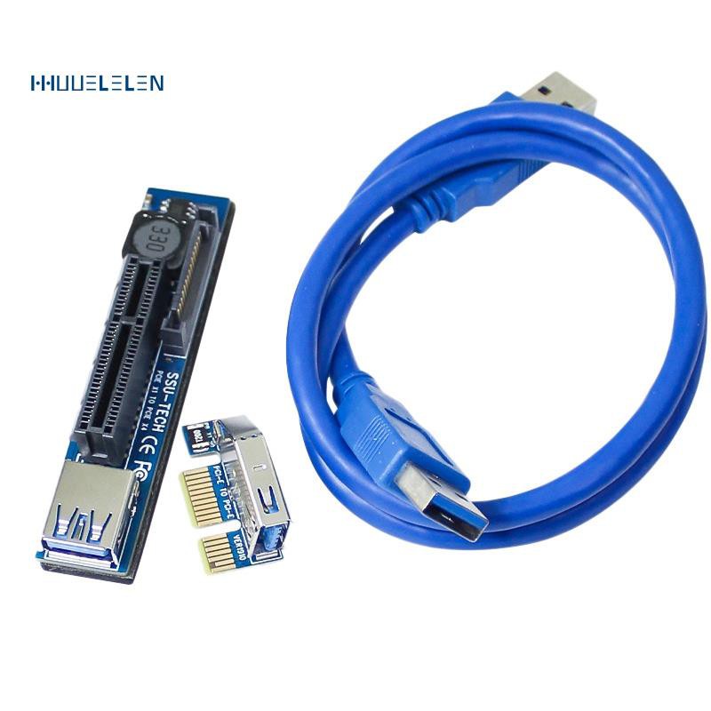 Pci-E Riser Pcie Pci-Express X1 To X4 Riser Pci E Riser อะแดปเตอร์การ์ด ...