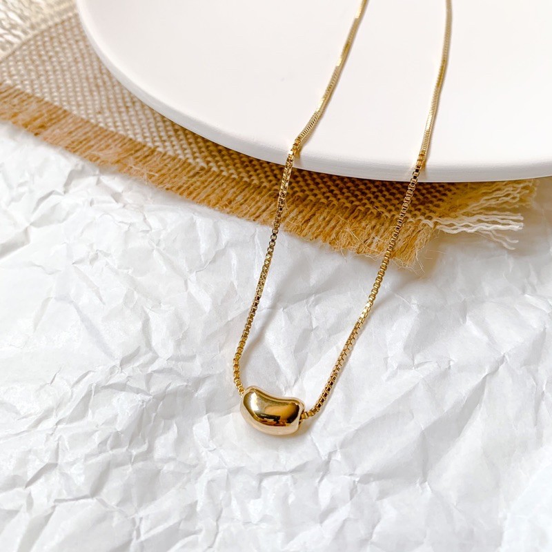 สร้อยคอ สไตล์เกาหลี สีทอง [TN020]