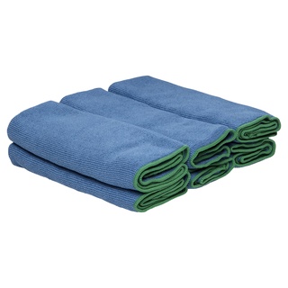 ผ้าไมโครไฟเบอร์ น้ำเงิน 6 ผืน - Wypall Microfiber Cloth Blue 83620