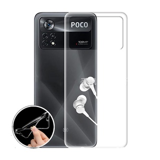 เคสซิลิโคนนิ่ม แบบใส บางพิเศษ สําหรับ Xiaomi POCO X4 Pro 5G