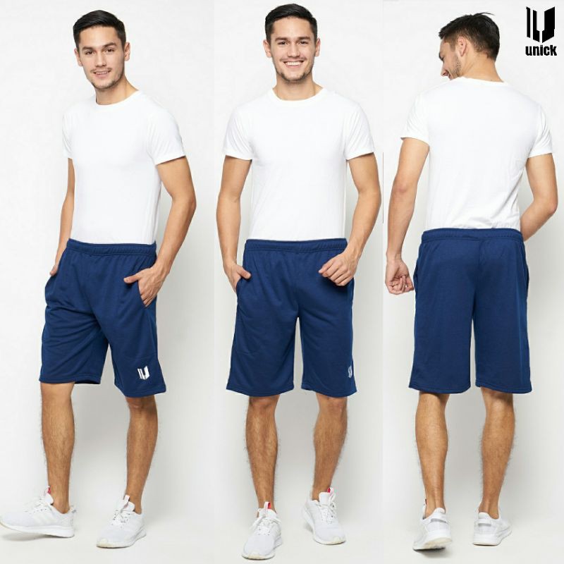 กางเกงขาสั้น Unick แบบมีซิปกระเป๋า Size L - Xl B024